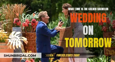 Golden Bachelor Wedding Timings: When to Tune In