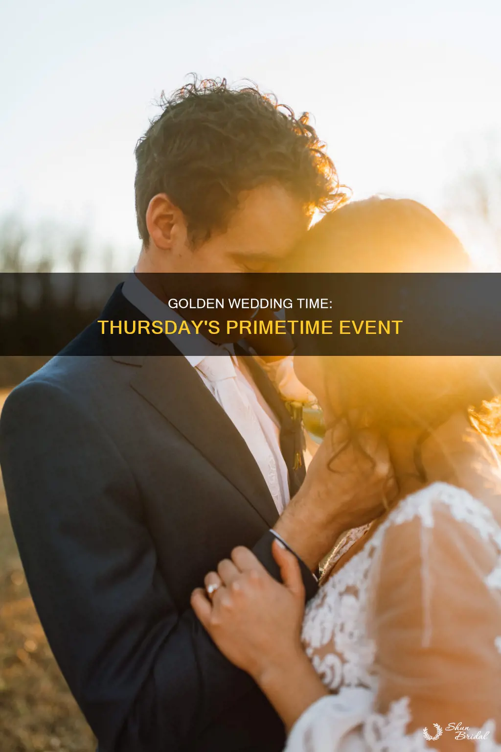 what time is the golden wedding on thursday
