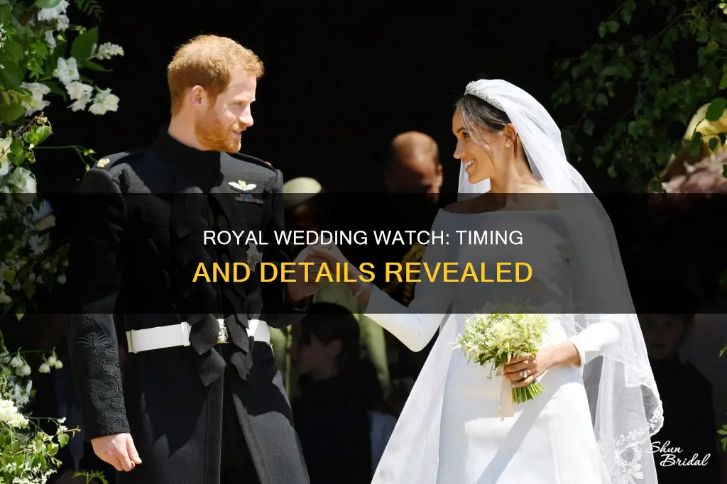 what time is the roral wedding