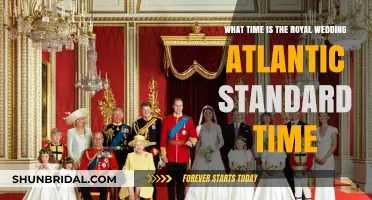 Royal Wedding Time: Atlantic Standard Time Schedule Revealed