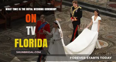 Florida TV Schedule: Royal Wedding Ceremony Start Time Guide