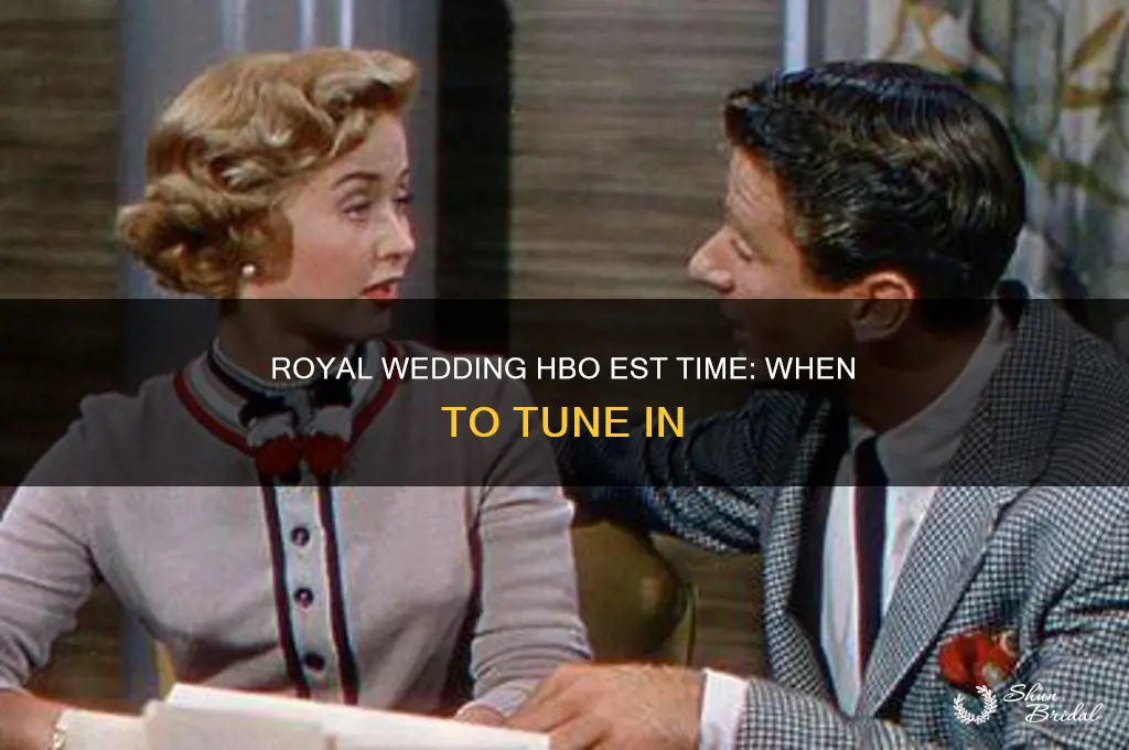 what time is the royal wedding est on hbo