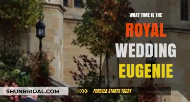 Princess Eugenie's Royal Wedding: Start Time and Details