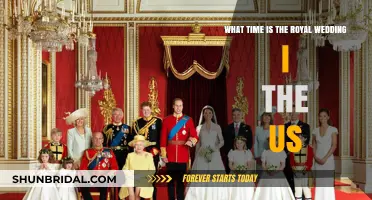 Royal Wedding Time: When and Where to Watch in the US