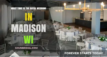 Royal Wedding in Madison, WI: Start Time and Details