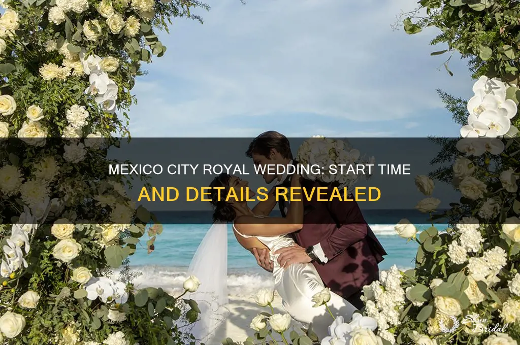 what time is the royal wedding in mexico city