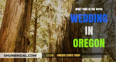 Oregon's Royal Wedding: Start Time and Viewing Details Revealed