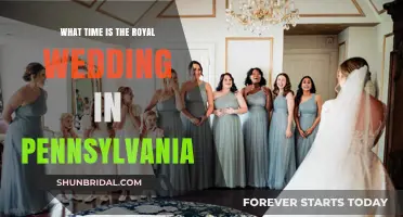 Pennsylvania Royal Wedding: Start Time and Viewing Details Revealed