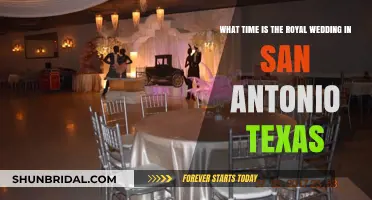 San Antonio Royal Wedding: Ceremony Start Time and Details