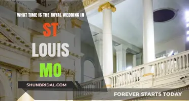 St. Louis Royal Wedding: Ceremony Start Time and Details
