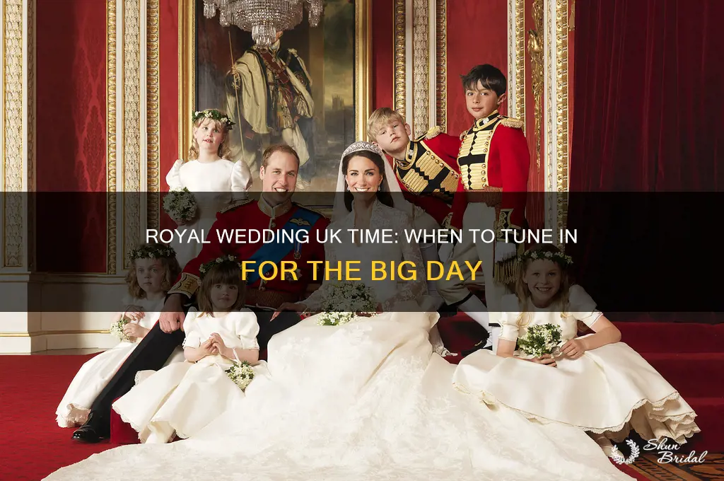 what time is the royal wedding in the uk time