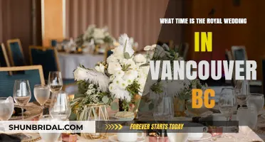 Vancouver's Royal Wedding: Start Time and Celebration Details