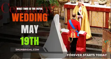 Royal Wedding Time: When to Tune In on May 19th