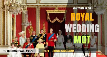 Royal Wedding Time: When to Watch in Mountain Daylight Time
