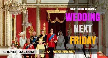 Royal Wedding Countdown: Next Friday's Ceremony Start Time Revealed