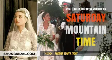 Royal Wedding Saturday: Mountain Time Start Time Guide