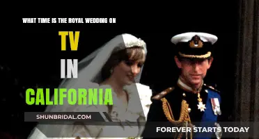 Royal Wedding TV Schedule: California Viewing Times Revealed