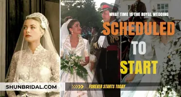 Royal Wedding Ceremony Start Time: When to Tune In
