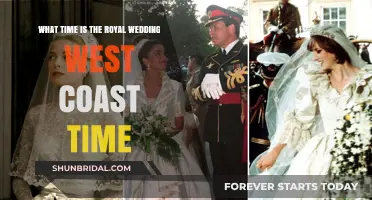 Royal Wedding West Coast Time: When to Tune In