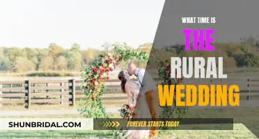 Rustic Nuptials: Timing for a Countryside Wedding