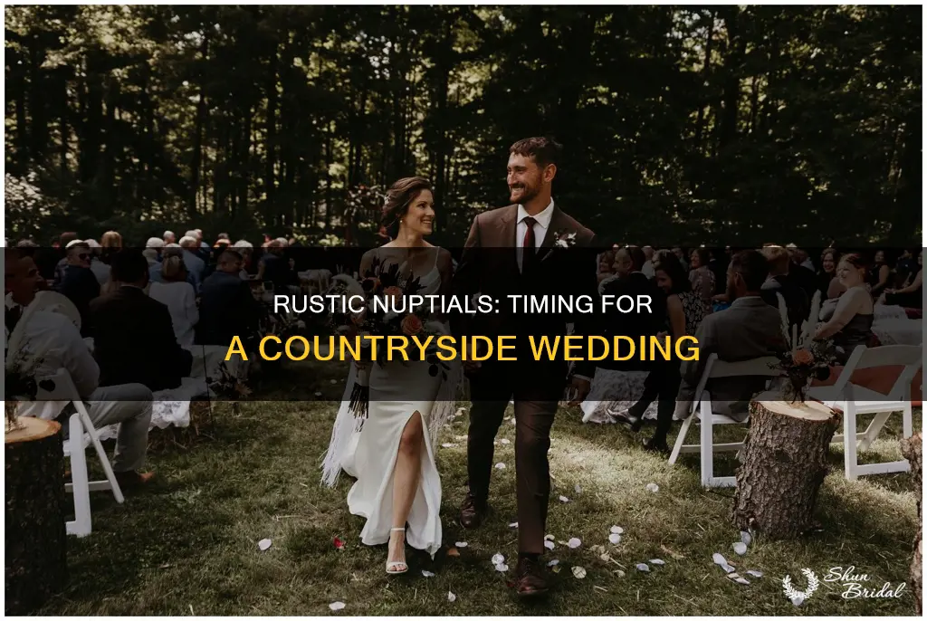 what time is the rural wedding