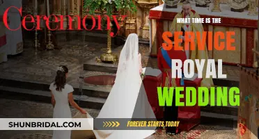 Royal Wedding Service Time: When to Tune In for the Ceremony