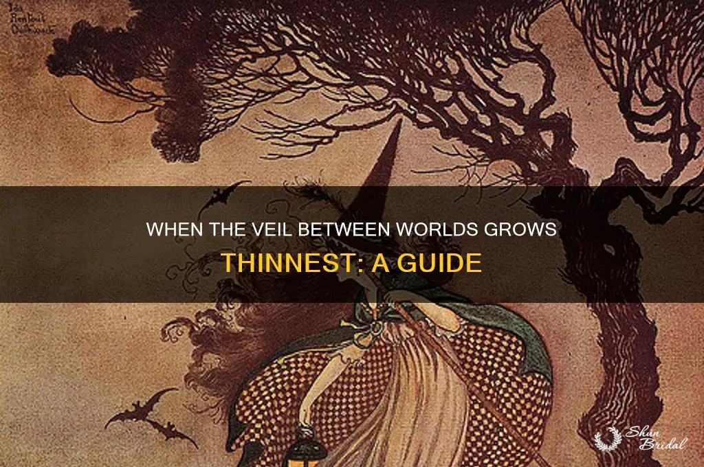 what time is the veil the thinnest