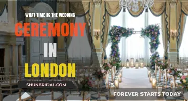London Wedding Ceremony Time: When to Arrive and Celebrate