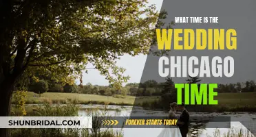 Chicago Wedding Time: Synchronizing Your Schedule for the Big Day