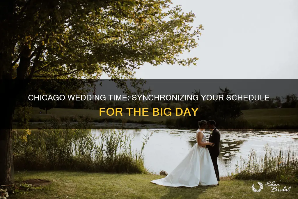 what time is the wedding chicago time