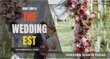 The Wedding: Timing and Time Zones