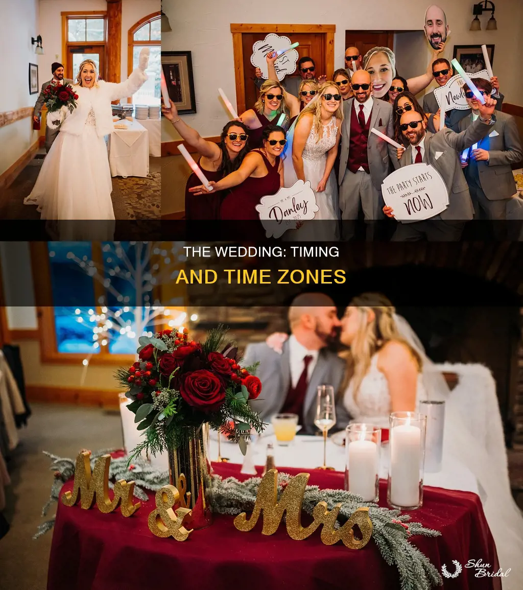 what time is the wedding est