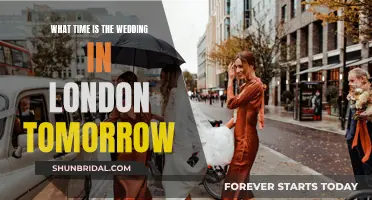 London Wedding Bells Ring Tomorrow