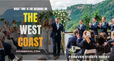 West Coast Wedding Timing: When to Say 'I Do
