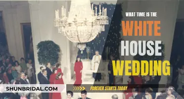The White House Wedding: Timing and Traditions