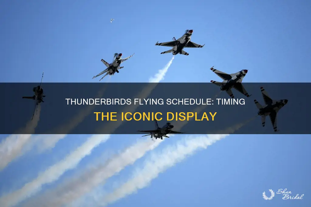 what time is thunderbirdsflying wed