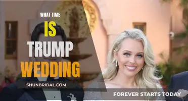 The Wedding Hour: Trump's Nuptial Timing