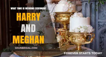 Harry and Meghan's Wedding Ceremony Time: A Royal Celebration