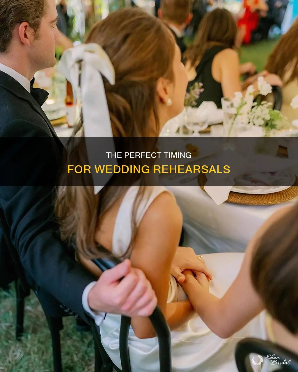 what time is wedding rehearsal