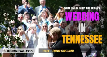 Harry and Meghan's Tennessee Wedding Time