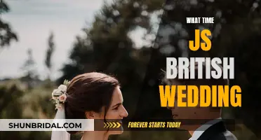 The Perfect Timing for a British Wedding
