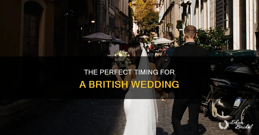 what time js british wedding
