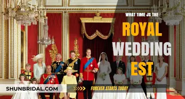 Royal Wedding Time: When to Tune In EST for the Big Day