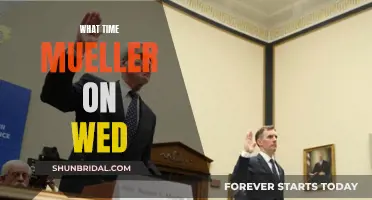 Mueller Time: When to Tune in on Wednesday