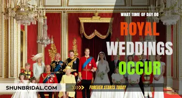 When Do Royal Weddings Take Place: Morning or Afternoon?