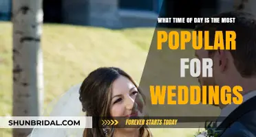 Best Time for Weddings: Peak Hours for Unforgettable Celebrations