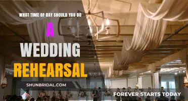 Perfect Timing: When to Schedule Your Wedding Rehearsal for Success