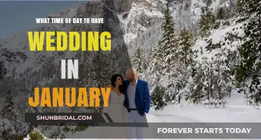 January Wedding Timing: Best Hours for a Winter Celebration