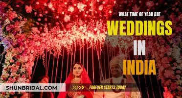 The Best Time for Weddings in India