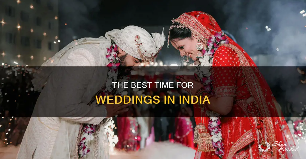 what time of year are weddings in india
